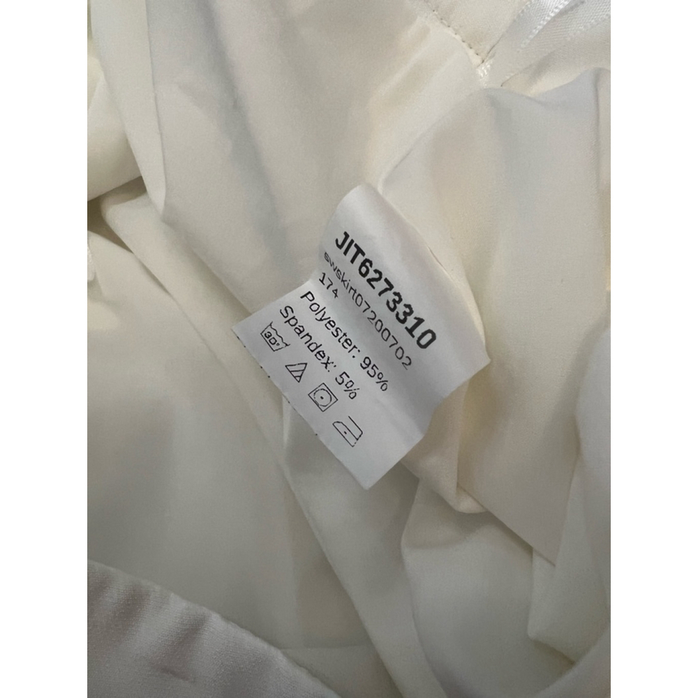 SHEIN CURVES White Pleated High Rise Short Skirt 1XL - Picture 8 of 9